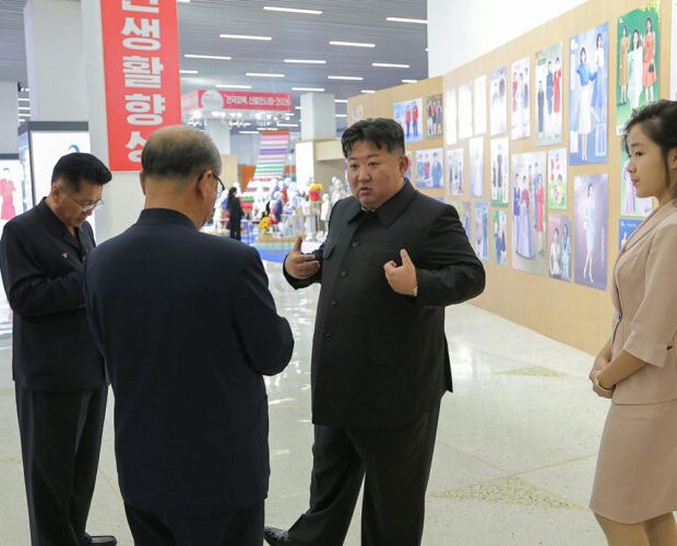 Kim Jong-un, líder de Corea del Norte. Foto: KCNA